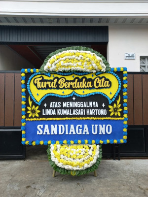 Papan Bunga Duka di Bungi
